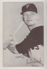 1962 Exhibits Stats-on-Back Don Hoak (Red Back) s7f