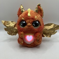 Hatchimals Alive Flame The Fire Draggle Interactive Works Great