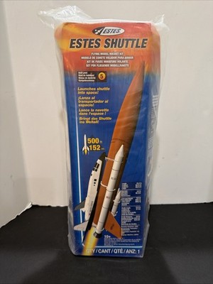 Estes Space Shuttle 7246 500 Feet Flying Model Rocket Kit NASA | eBay