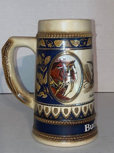 Varie tazze da bere Budweiser Anheuser-Busch Steins in ceramica tedesca - Foto 59 di 121