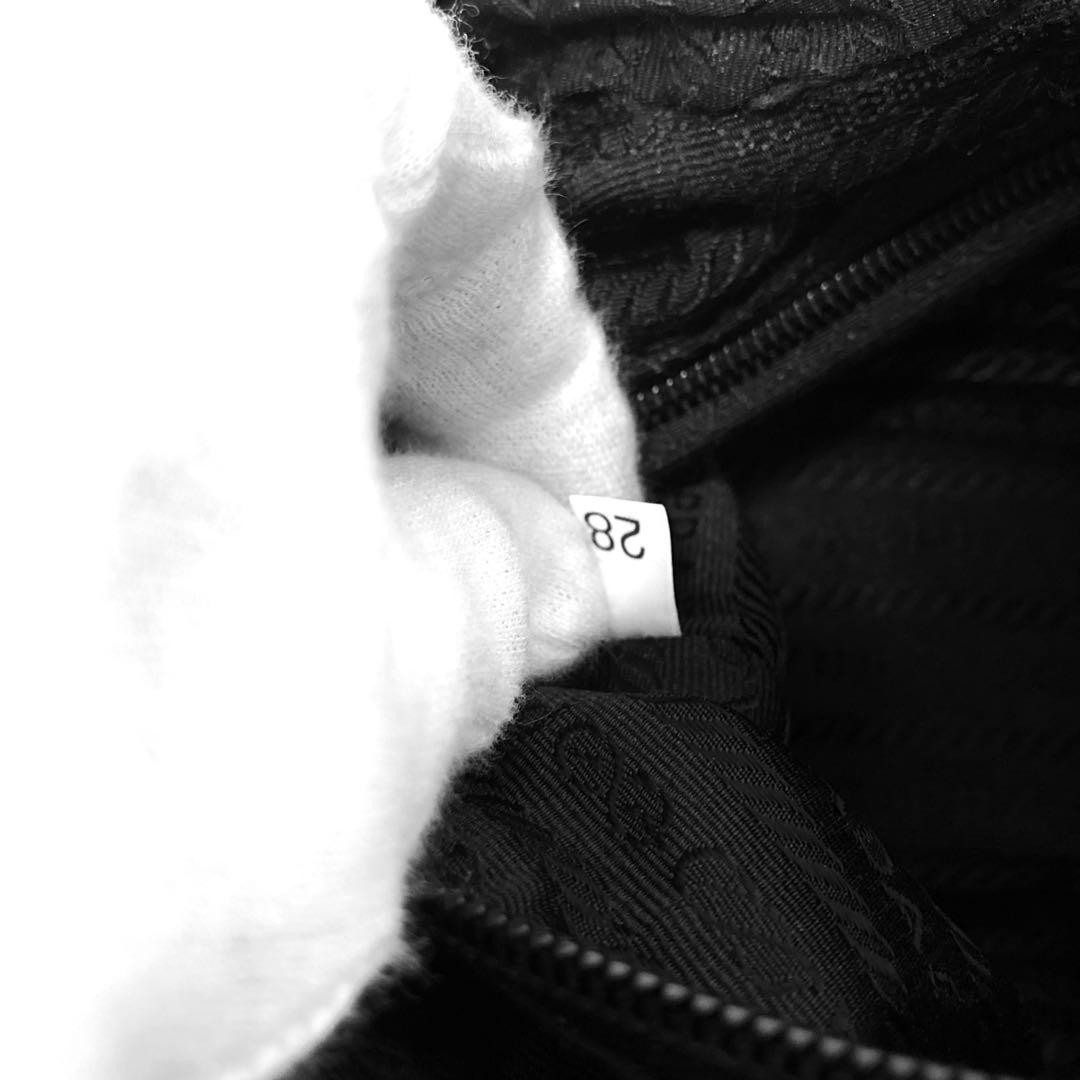 Good Condition PRADA Nylon Shoulder Bag Tote Bag Black thumbnail 5