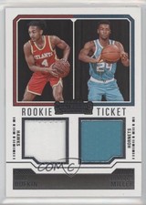 2023-24 Contenders Rookie Ticket Dual Swatches Kobe Bufkin Brandon Miller 1g89