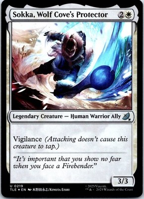 Sokka, Wolf Cove's Protector (0219) U Avatar: The Last Airbender: Eternal-Legal