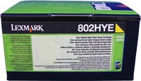 Original Lexmark 80C2HYE Toner Gelb - 802HE - CX410 CX510 - Neu & Ovp