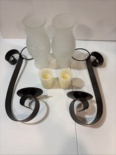 battery operated wall sconce set of 2 Decor