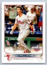 2022 Topps Opening Day Base # 137-Luke Williams-Philadelphia Phillies