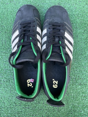 Vintage Adidas Chile 62 2004 Black Green 553459 Men's Size 9.5