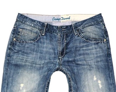 ORIGINAL CAMP DAVID NICOLAS HERREN JEANS   W36 L34 **TOP 2026 36/34 **