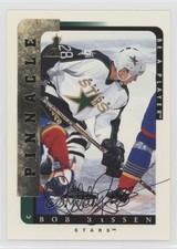 1996-97 Pinnacle Be A Player Auto Bob Bassen #89 Auto 8i5