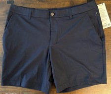 Lululemon - Men s ABC Warpstreme Classic-Fit Shorts - 7 L - True Navy - Size 36