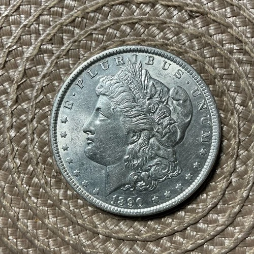 1890 Morgan Silver Dollar $1 Coin Circulated Uncertified US 0.9 Fineness