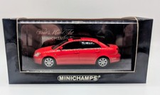 Minichamps 400166200 2002 Toyota Avensis Red 1:43 Scale Boxed Limited Edition 