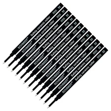 12 Pack - Schmidt 888 Black Medium Rollerball Refill
