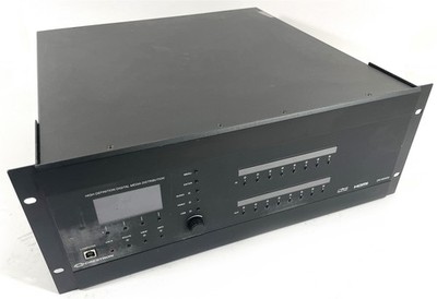 Crestron DM-MD8X8 4K Digital Media Switcher 6502146 w/ 7 Input & 2 Output Cards