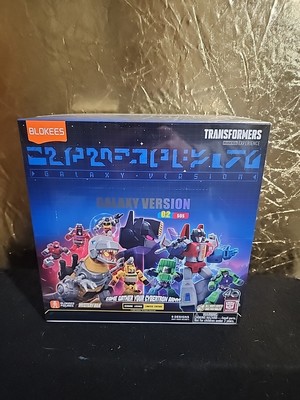 Blokees Transformers Sealed NIB Cases Galaxy, Shining, Defender, Golden Lagoon