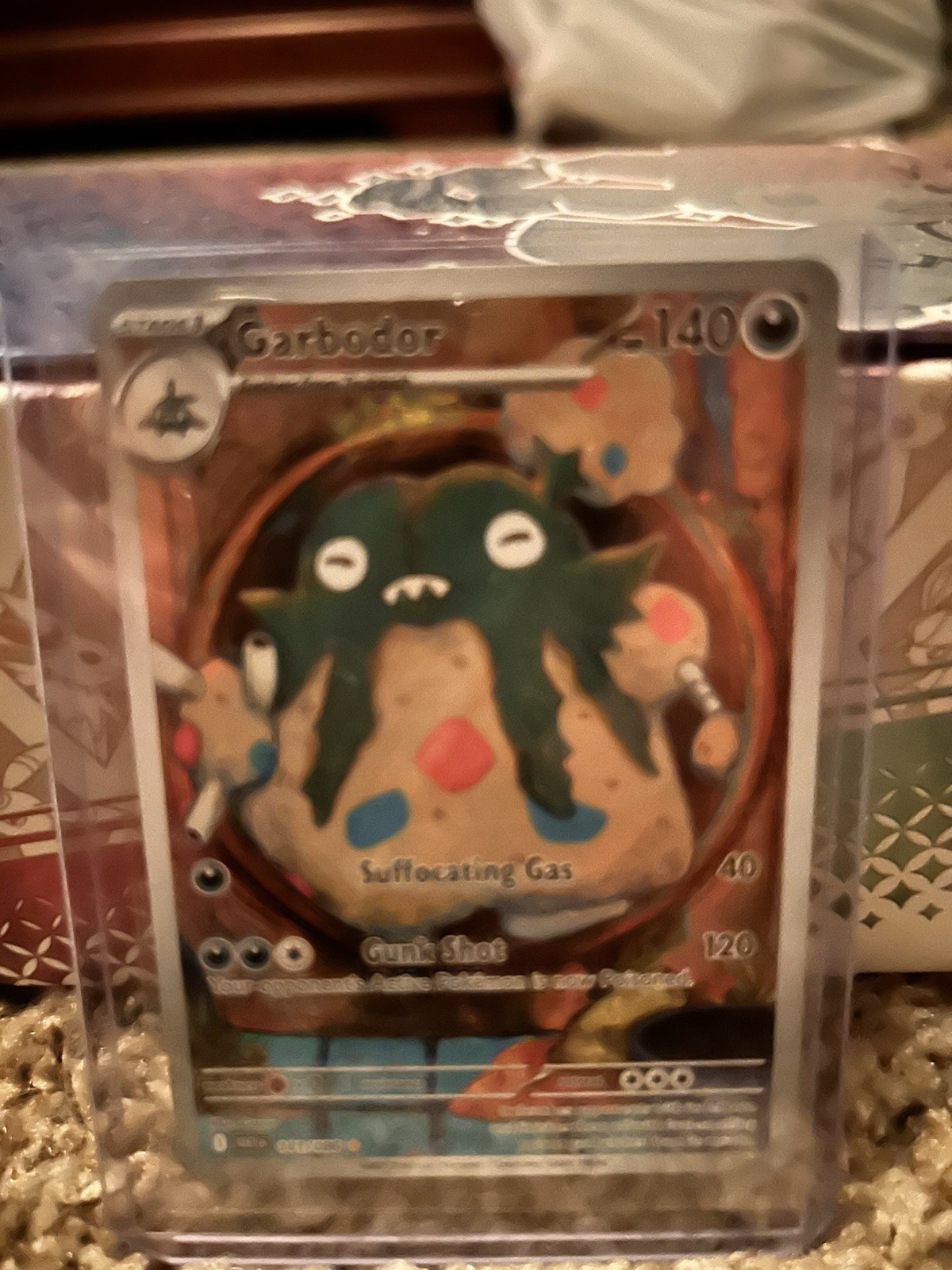Garbodor 141/086 Illustration Rare – White Flare Pokémon Card – Near Mint