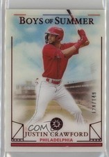 2024 Panini Boys of Summer Red 128/149 Justin Crawford #62 1co7