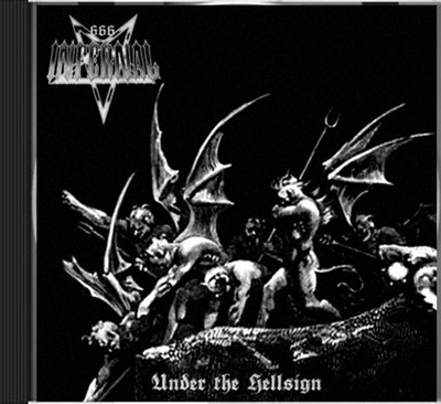 INFERNAL - Under the Hellsign BLACK METAL DARK FUNERAL NECROPHOBIC