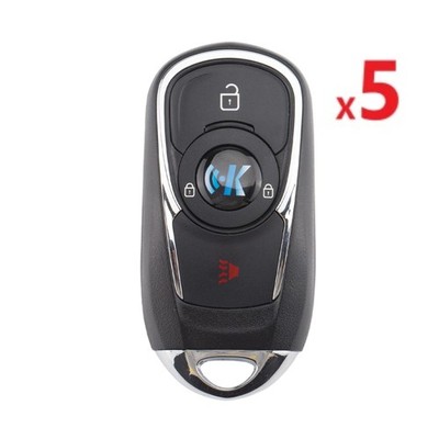 5PCS KEYDIY KD ZB22-3 Universal Smart Remote Key 3 Buttons for Buick Type