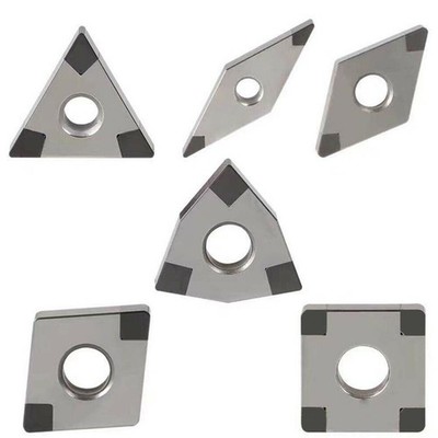 1PC CBN Boron Nitride Insert Super Hard CBN Boron Nitride Blade CNC Blade
