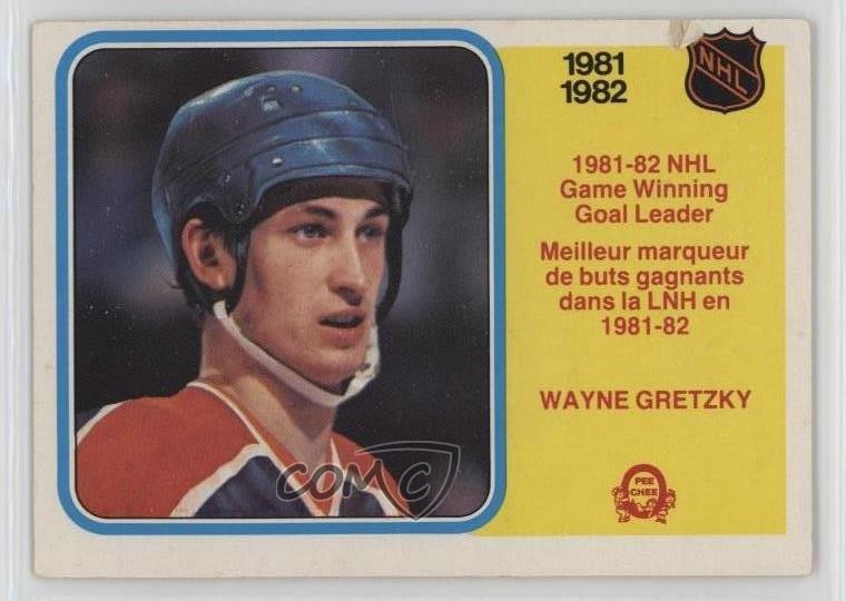 1982-83 O-Pee-Chee Wayne Gretzky #242 HOF