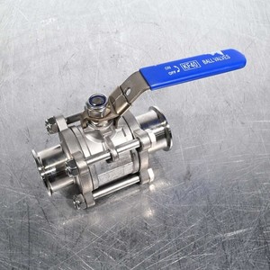 304 Stainless Steel High Vacuum Manual Ball Valve KF40, 1.5 Inch