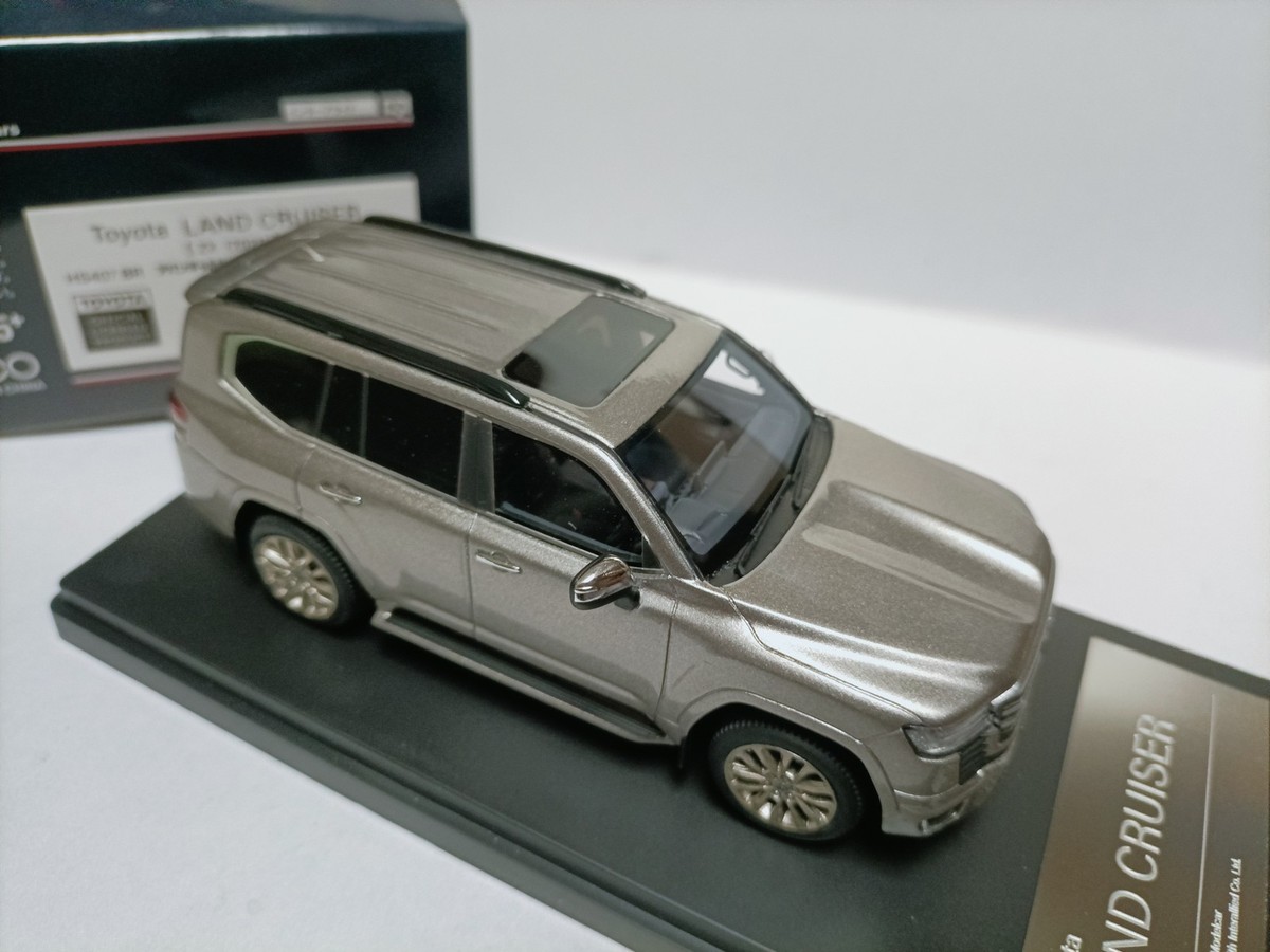 ミニカー Hi-story 1/43 Scale Handmade Model Cars Hi Story 1/43 Land Cruiser ZX 2021 Silver Toyota Land Cruiser 4WD