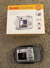 Kodak EasyShare C533 5.0MP Digital Camera - Silver Untested