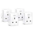 Tp-Link Tapo P110 4-Pack Mini Smart Wi-Fi Socket Remote Access Scheduling Away M