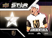 2022-23 Upper Deck Credentials #1S-3 Jack Eichel Star of the Night: First Star