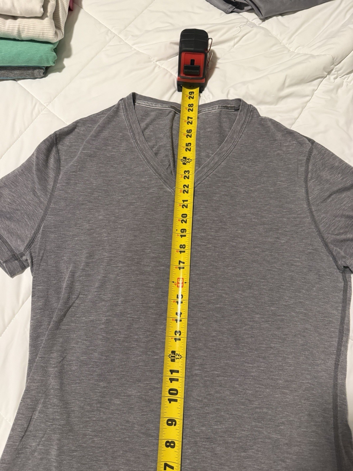 Lululemon Men's Basic V-Neck, Grey. M - image 2