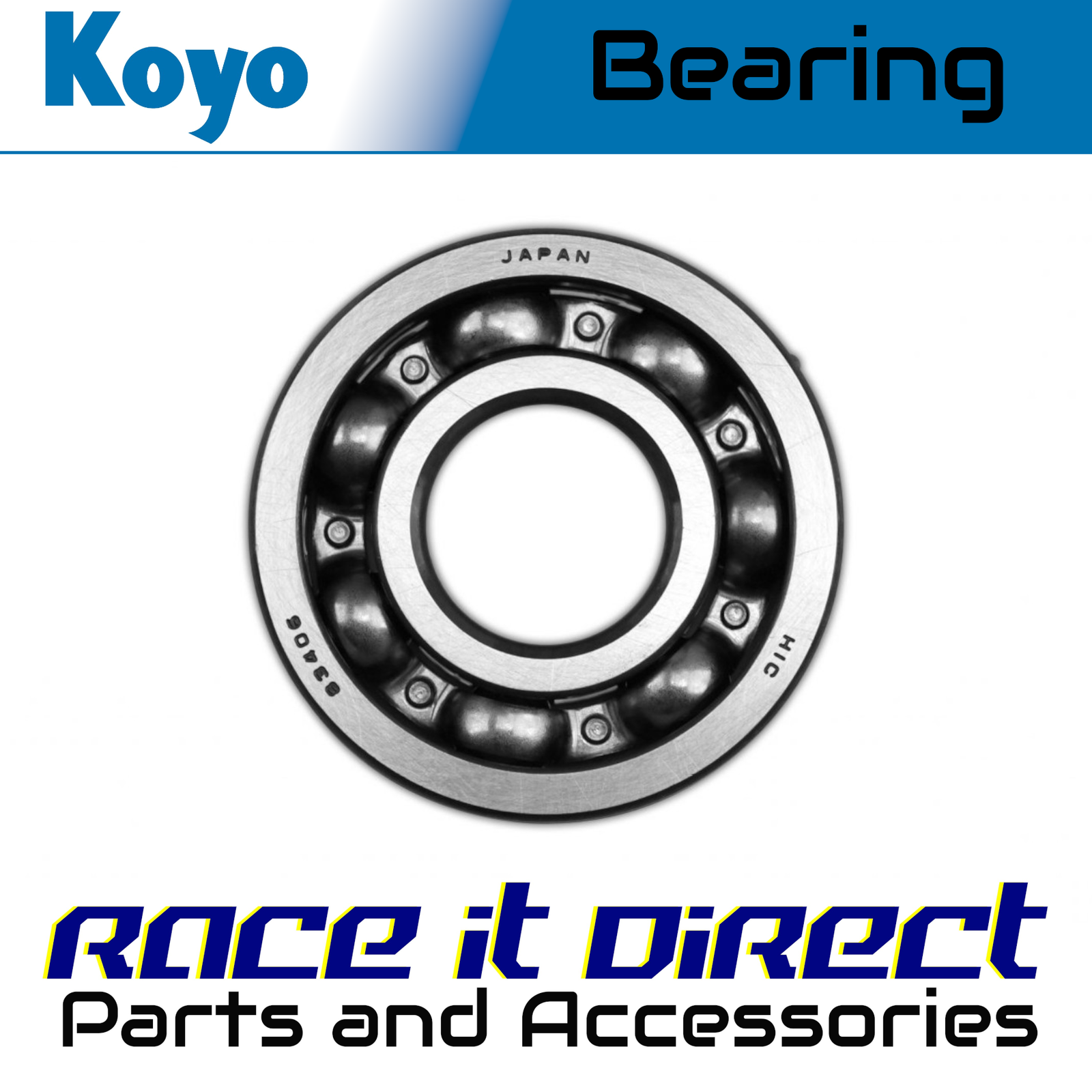 Crank Bearing for Yamaha YR5-A (347cc) 1970 Left Koyo