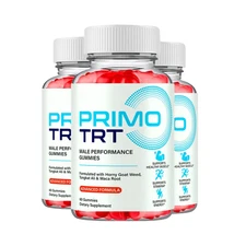 3-Pack Primo TRT Gummies for Men, PrimoTRT Supports Mens Health - 180 Gummies