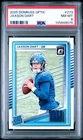2025 PANINI DONRUSS OPTIC #273 JAXSON DART ROOKIE RC PSA 8