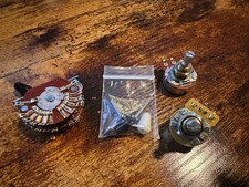 Oak Grigsby 5-way Super Switch (NEW) & Charvel Pro-Mod DK24 Pots - Parts