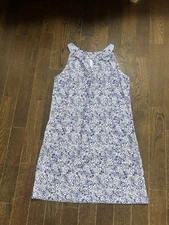 Cabana Life UPF 50 Sleeveless Tunic Shift Dress M NWT