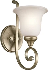 Kichler 43170SGD - Monroe 14" 1 Light Gold Wall Sconce (NEW - BAD BOX ONLY)