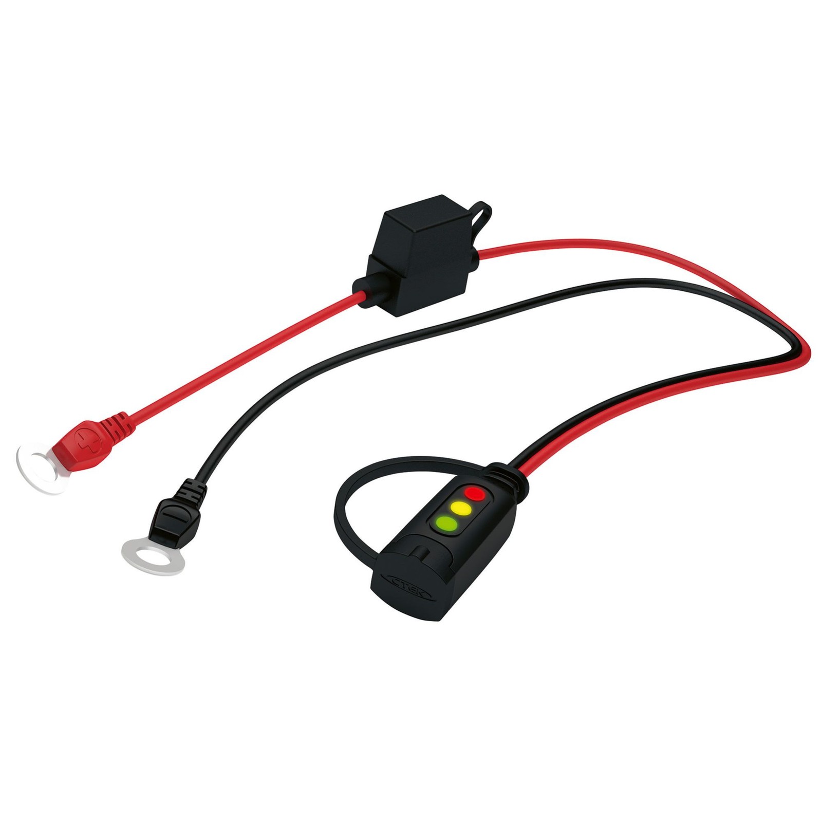 CTEK Comfort Connect Charge Indicator - Eyelet M8 (8.4mm) / 50cm Cable /15A Fuse - Image 3