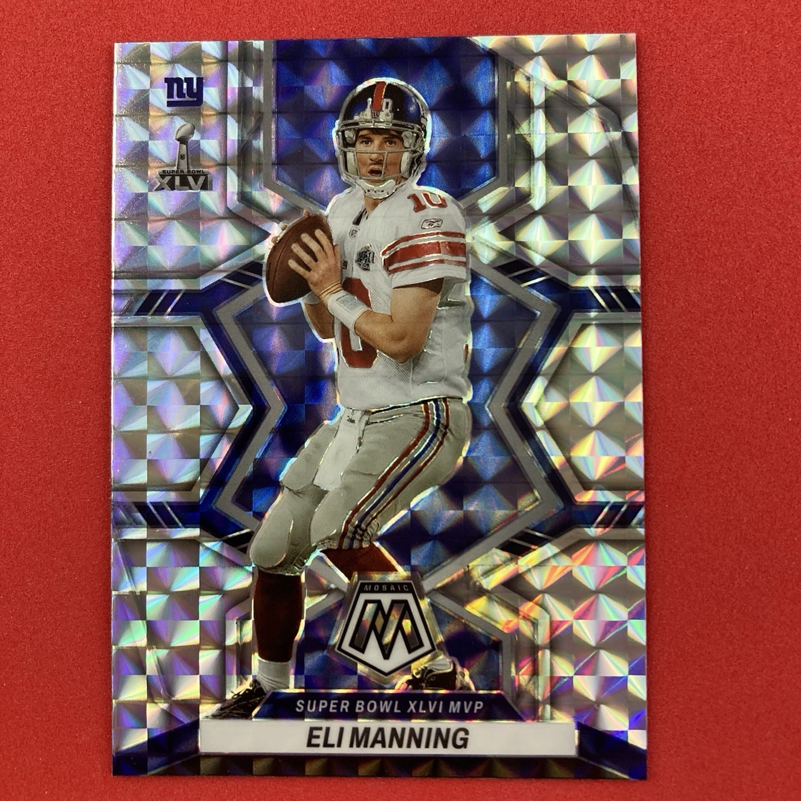 Eli Manning 2022 Panini Mosaic Prizm #300 New York Giants