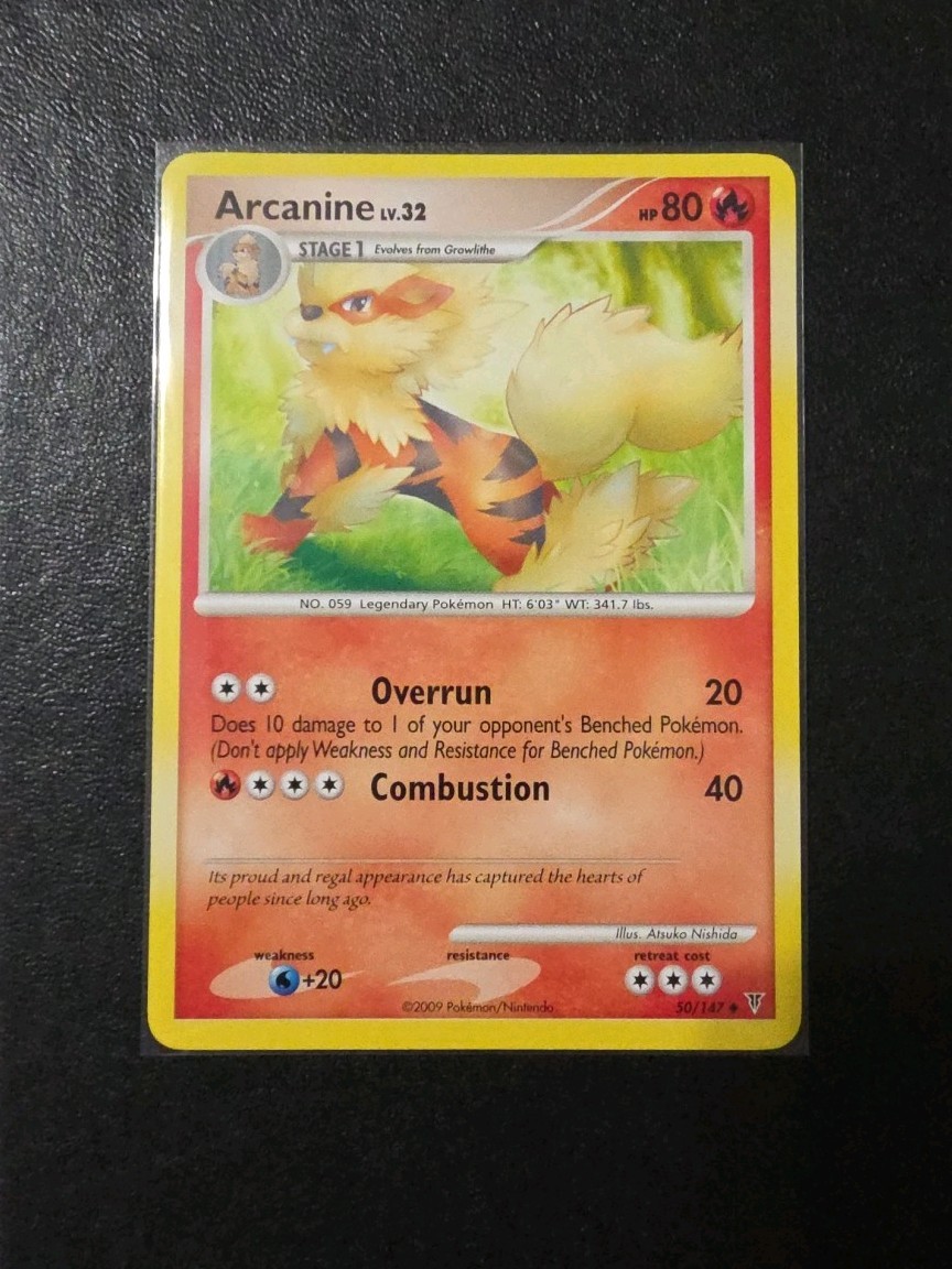 Arcanine 50/147 Supreme Victors Non-Holo Uncommon Pokemon Card