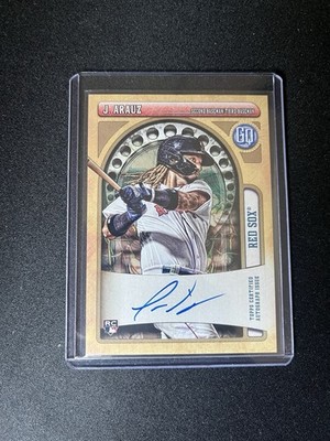 2021 Topps - Jonathan Arauz Gypsy Queen Autograph Card Red Sox