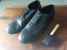 Veryfine Leather Smooth/Rhythm Dance Shoe Mens 13 Wide Suede Sole Brush