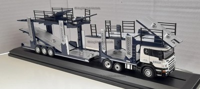 Oxford Diecast · Scania EVO 6 Car Transporter · Robinsons · 1:76 · Brand New