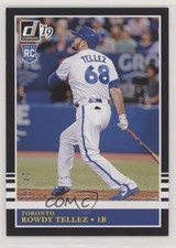 2019 Panini Donruss Retro 1985 Holo Back 4/99 Rowdy Tellez #239 0m9o