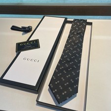 Authentic Gucci Tie Mens GG
