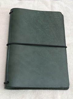 Chic Sparrow Leather Travelers Notebook Pocket Tea House: Matcha – RARE
