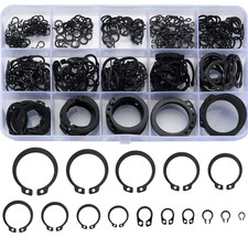 350 Pcs Retaining Rings Snap Rings Assortment Kit Circlips Snap External