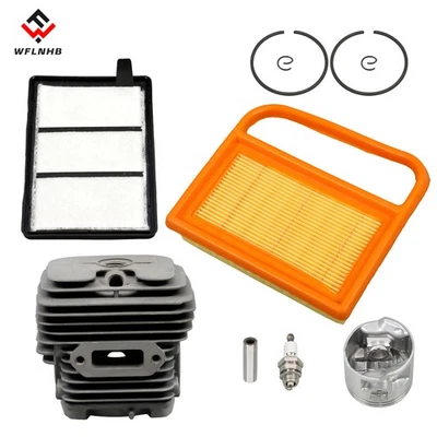 WFLNHB Service Kit Cylinder Piston, Air Filters, Plug FOR Stihl TS410 TS420