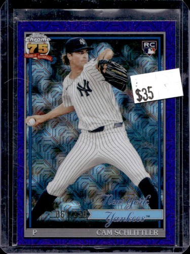 2026 Topps Series 1 Cam Schlittler Base (RAW)