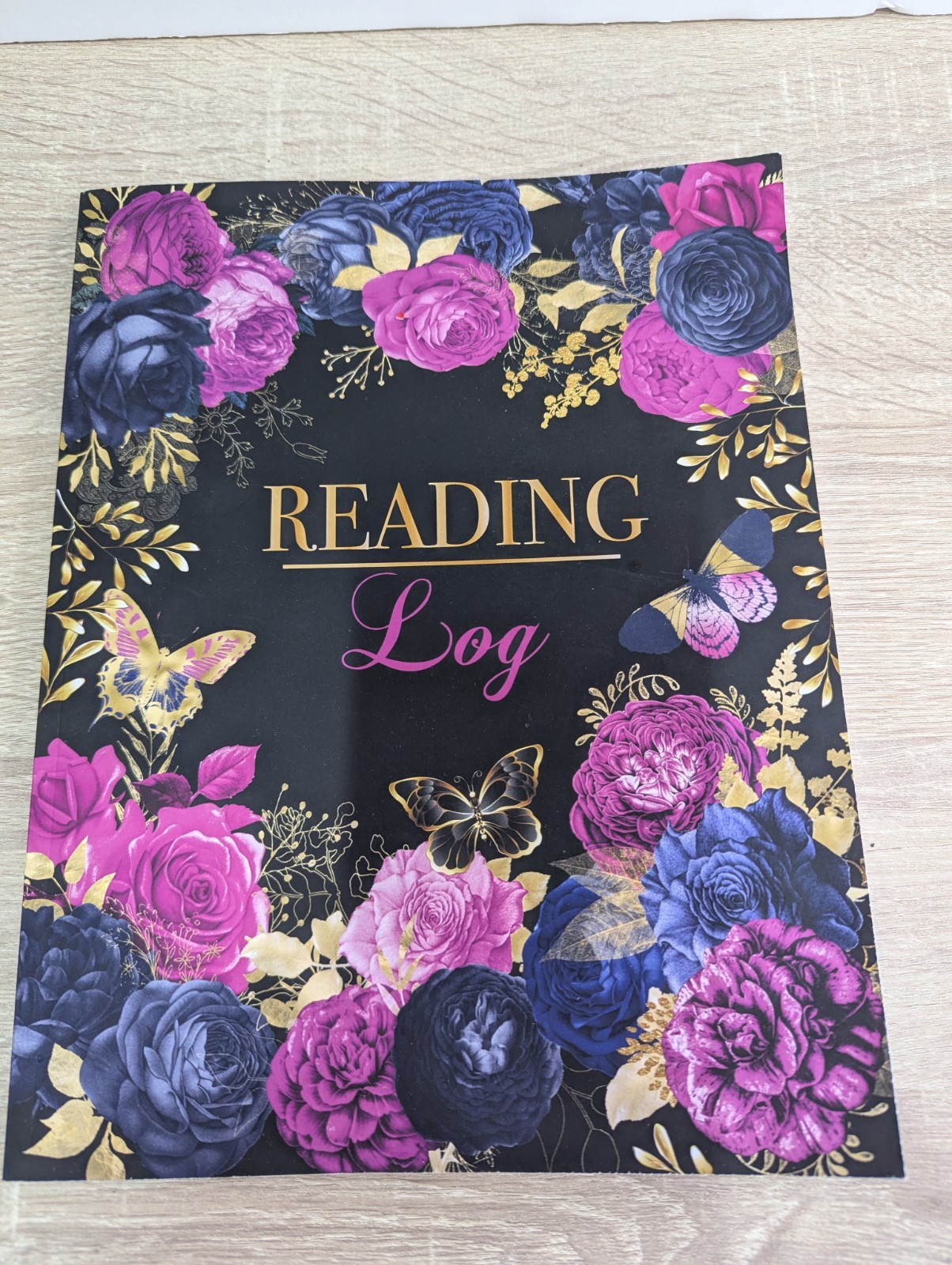 Reading Log Floral | Reading Log Journal | Book Review Journal for Book Lover...
